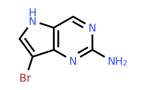 CAS 1638764-16-5 | 7-bromo-5H-pyrrolo[3,2-d]pyrimidin-2-amine