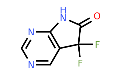 CAS 1638764-28-9 | 5,5-difluoro-5H,6H,7H-pyrrolo[2,3-d]pyrimidin-6-one