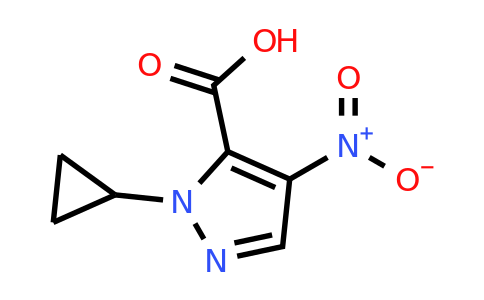 CAS 1638764-34-7 | 1-cyclopropyl-4-nitro-1H-pyrazole-5-carboxylic acid