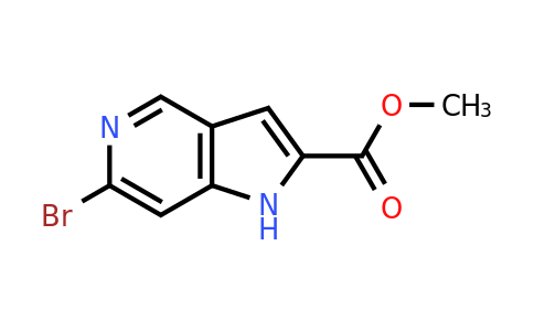 CAS 1638764-46-1 | methyl 6-bromo-1H-pyrrolo[3,2-c]pyridine-2-carboxylate