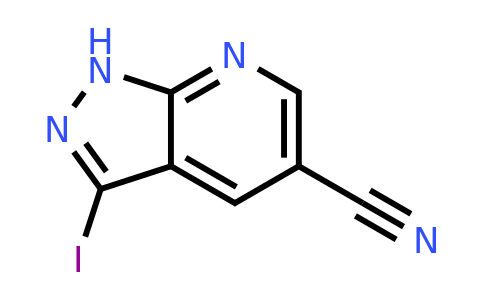CAS 1638764-68-7 | 3-iodo-1H-pyrazolo[3,4-b]pyridine-5-carbonitrile