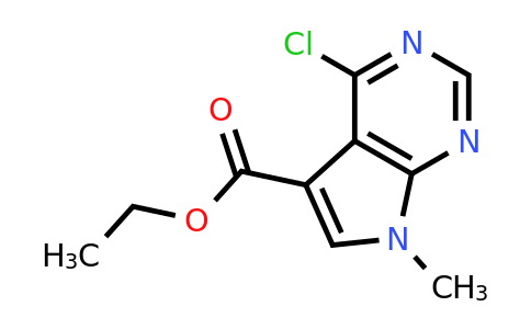 CAS 1638764-79-0 | ethyl 4-chloro-7-methyl-7H-pyrrolo[2,3-d]pyrimidine-5-carboxylate
