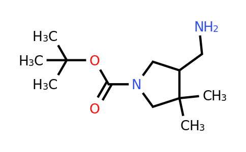 CAS 1638764-83-6 | tert-butyl 4-(aminomethyl)-3,3-dimethylpyrrolidine-1-carboxylate
