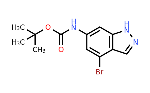 CAS 1638764-92-7 | tert-butyl N-(4-bromo-1H-indazol-6-yl)carbamate