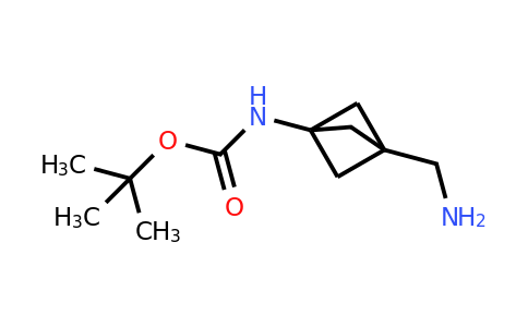 CAS 1638765-05-5 | tert-butyl N-[3-(aminomethyl)bicyclo[1.1.1]pentan-1-yl]carbamate