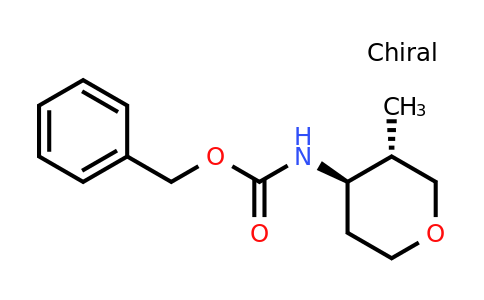 CAS 1638766-98-9 | trans-4-(cbz-amino)-3-methyltetrahydropyran