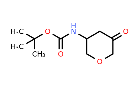 CAS 1638767-05-1 | tert-butyl N-(5-oxooxan-3-yl)carbamate