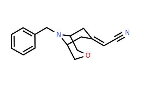 CAS 1638767-09-5 | 2-(9-benzyl-3-oxa-9-azabicyclo[3.3.1]nonan-7-ylidene)acetonitrile