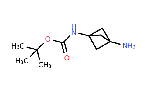 CAS 1638767-25-5 | tert-butyl N-{3-aminobicyclo[1.1.1]pentan-1-yl}carbamate