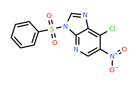 CAS 1638767-29-9 | 3-(benzenesulfonyl)-7-chloro-6-nitro-3H-imidazo[4,5-b]pyridine