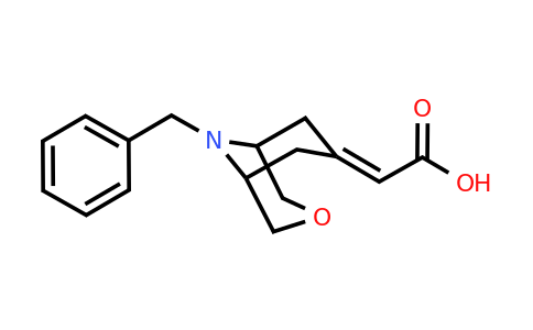 CAS 1638767-31-3 | 2-(9-benzyl-3-oxa-9-azabicyclo[3.3.1]nonan-7-ylidene)acetic acid