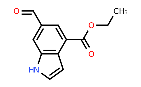 CAS 1638767-46-0 | ethyl 6-formyl-1H-indole-4-carboxylate