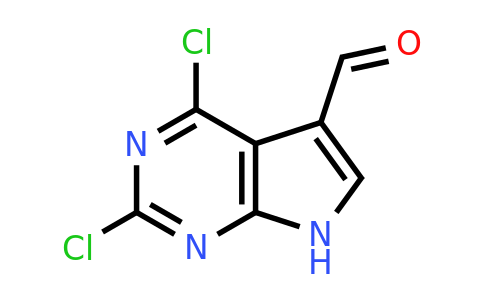 CAS 1638767-57-3 | 2,4-dichloro-7H-pyrrolo[2,3-d]pyrimidine-5-carbaldehyde