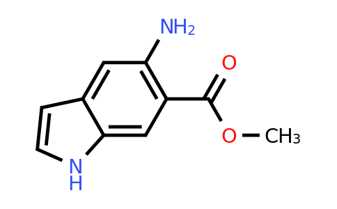 CAS 1638767-58-4 | methyl 5-amino-1H-indole-6-carboxylate