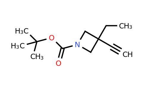 CAS 1638767-63-1 | tert-butyl 3-ethyl-3-ethynylazetidine-1-carboxylate