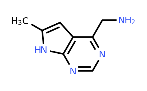 CAS 1638767-70-0 | {6-methyl-7H-pyrrolo[2,3-d]pyrimidin-4-yl}methanamine