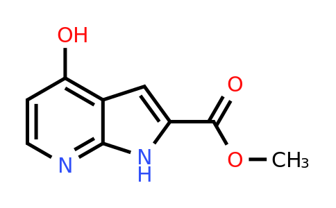 CAS 1638767-89-1 | methyl 4-hydroxy-1H-pyrrolo[2,3-b]pyridine-2-carboxylate