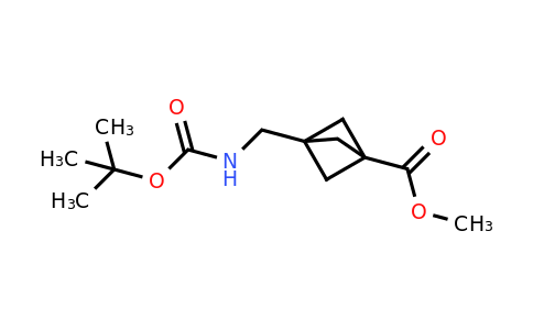 CAS 1638768-01-0 | methyl 3-({[(tert-butoxy)carbonyl]amino}methyl)bicyclo[1.1.1]pentane-1-carboxylate