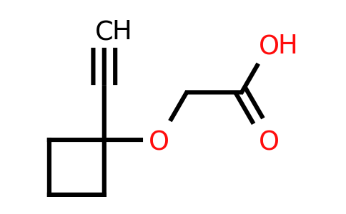 CAS 1638768-51-0 | 2-(1-ethynylcyclobutoxy)acetic acid