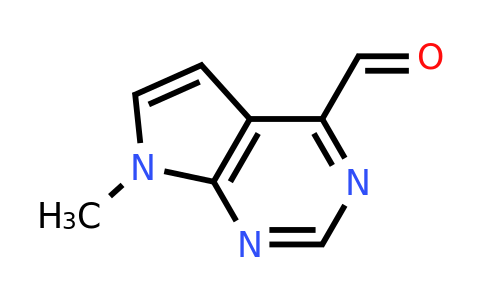 CAS 1638768-52-1 | 7-methyl-7H-pyrrolo[2,3-d]pyrimidine-4-carbaldehyde