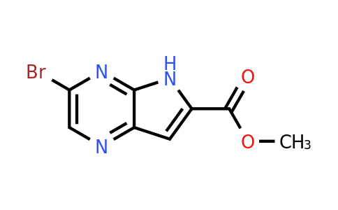 CAS 1638768-71-4 | methyl 3-bromo-5H-pyrrolo[2,3-b]pyrazine-6-carboxylate
