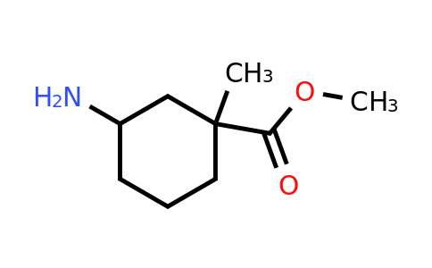 CAS 1638768-81-6 | methyl 3-amino-1-methylcyclohexane-1-carboxylate