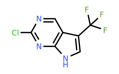CAS 1638768-93-0 | 2-chloro-5-(trifluoromethyl)-7H-pyrrolo[2,3-d]pyrimidine