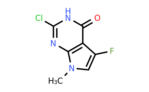 CAS 1638771-04-6 | 2-chloro-5-fluoro-7-methyl-3H,4H,7H-pyrrolo[2,3-d]pyrimidin-4-one