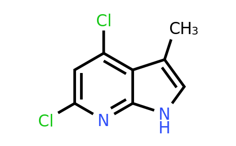 CAS 1638771-47-7 | 4,6-dichloro-3-methyl-1H-pyrrolo[2,3-b]pyridine