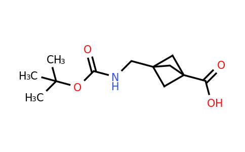 CAS 1638771-49-9 | 3-({[(tert-butoxy)carbonyl]amino}methyl)bicyclo[1.1.1]pentane-1-carboxylic acid