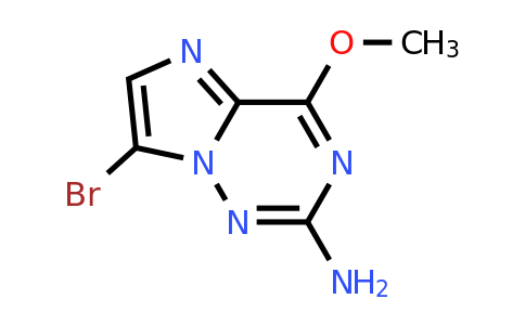 CAS 1638771-65-9 | 7-bromo-4-methoxyimidazo[2,1-f][1,2,4]triazin-2-amine
