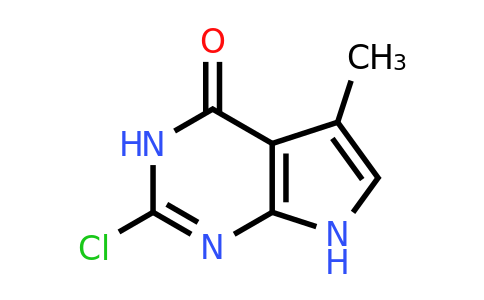 CAS 1638771-72-8 | 2-chloro-5-methyl-3H,4H,7H-pyrrolo[2,3-d]pyrimidin-4-one