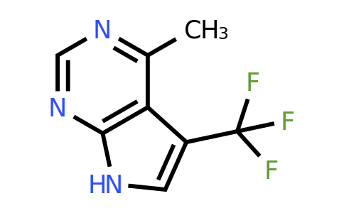 CAS 1638771-77-3 | 4-methyl-5-(trifluoromethyl)-7H-pyrrolo[2,3-d]pyrimidine