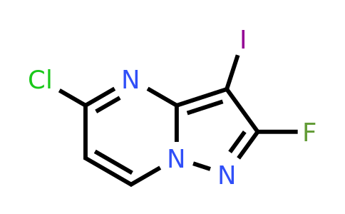 CAS 1638771-79-5 | 5-chloro-2-fluoro-3-iodopyrazolo[1,5-a]pyrimidine