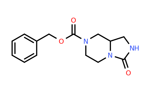 CAS 1638771-85-3 | benzyl 3-oxo-octahydroimidazolidino[1,5-a]piperazine-7-carboxylate