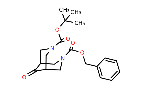 CAS 1638771-93-3 | 3,7-diazabicyclo[3.3.1]nonane-3,7-dicarboxylic acid, 9-oxo-, 7-(1,1-dimethylethyl) 3-(phenylmethyl) ester