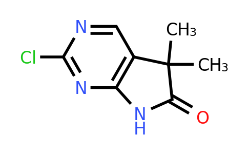 CAS 1638772-11-8 | 2-chloro-5,5-dimethyl-5H,6H,7H-pyrrolo[2,3-d]pyrimidin-6-one