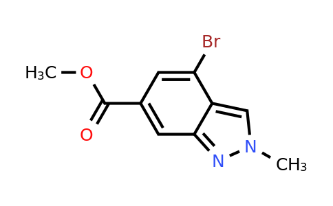 CAS 1638772-21-0 | methyl 4-bromo-2-methyl-2H-indazole-6-carboxylate