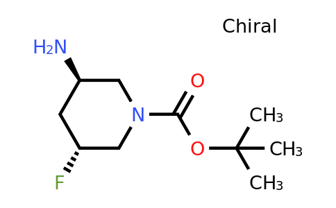 CAS 1638772-27-6 | tert-butyl (3r,5r)-rel-3-amino-5-fluoropiperidine-1-carboxylate