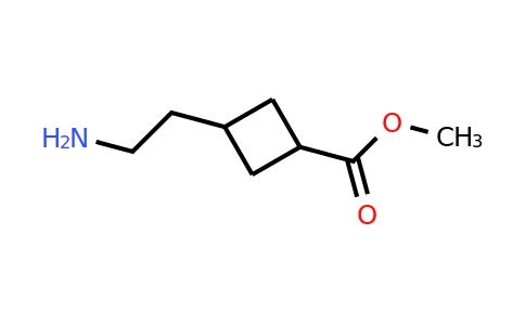 CAS 1638920-49-6 | methyl 3-(2-aminoethyl)cyclobutanecarboxylate