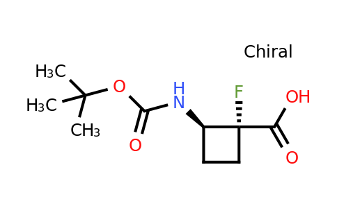 CAS 1639454-84-4 | (1R,2R)-2-{[(tert-butoxy)carbonyl]amino}-1-fluorocyclobutane-1-carboxylic acid