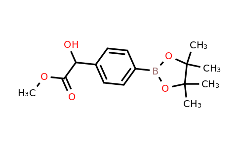 CAS 1639892-78-6 | Methyl 2-hydroxy-2-(4-(4,4,5,5-tetramethyl-1,3,2-dioxaborolan-2-YL)phenyl)acetate