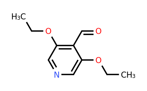 CAS 164077-50-3 | 3,5-Diethoxyisonicotinaldehyde