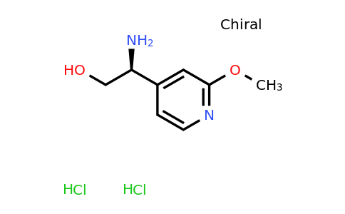 CAS 1640848-91-4 | (S)-2-Amino-2-(2-methoxypyridin-4-yl)ethanol dihydrochloride