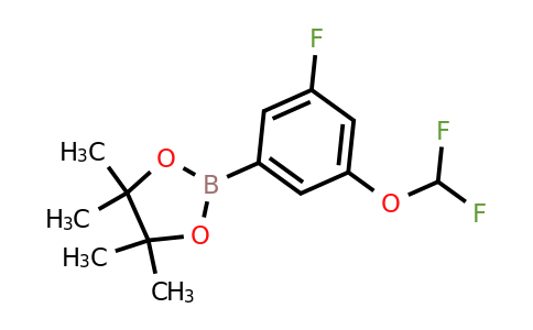 CAS 1641578-50-8 | 2-[3-(difluoromethoxy)-5-fluorophenyl]-4,4,5,5-tetramethyl-1,3,2-dioxaborolane