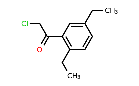 CAS 164165-75-7 | 2-chloro-1-(2,5-diethylphenyl)ethan-1-one