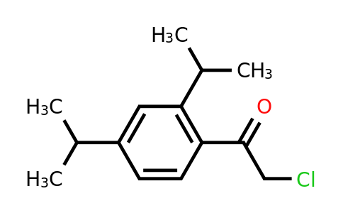 CAS 164165-76-8 | 1-[2,4-bis(propan-2-yl)phenyl]-2-chloroethan-1-one