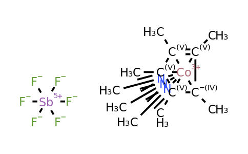 CAS 1642132-26-0 | Tris(acetonitrile)pentamethylcyclopentadienylcobalt(II) hexafluoroantimonate