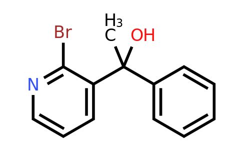 CAS 1642544-74-8 | 1-(2-bromopyridin-3-yl)-1-phenylethan-1-ol