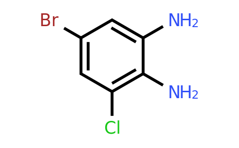 CAS 16429-44-0 | 5-Bromo-3-chlorobenzene-1,2-diamine